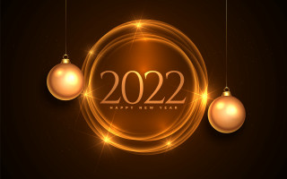 Happy new year 2012 christmas - futurism free wallpaper