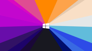 Rainbow door center suprematism bauhaus - bauhau free wallpaper
