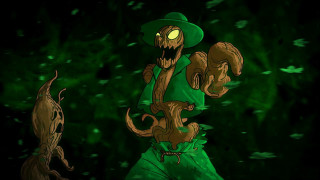 Green man eldritch creature nature - a green outfit free wallpaper