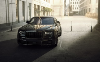 Black car city street tall - luxury free wallpaper