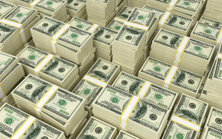 Money pile neoism digital 16k - the middle of the picture free wallpaper