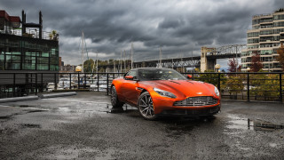 Car bridge cityscape cloudy sky - a bridge in the background free wallpaper