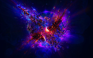 Colorful abstract nebula space galaxy - nebula free wallpaper for desktop