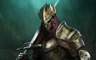 Armor sword forest epic fantasy - a man in armor holding free wallpaper