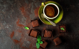 Tea brownies spoon plant night - a spoon and spoon rest free wallpaper