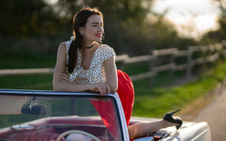Daphne mcclure fashion kitsch car - daphne mcclure free wallpaper