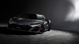 Grey sports car dark room 4 - a spotlight free wallpaper