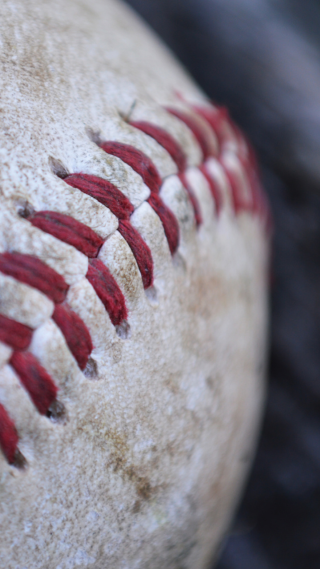 Baseball red stitch table black - free sports wallpaper