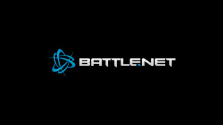 Black background blue white logo 8 - bálint kiss free wallpaper for desktop