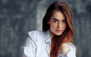 Elina karimova portrait long hair - free portrait wallpaper