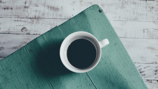 Coffee green table minimalism white - morning free wallpaper