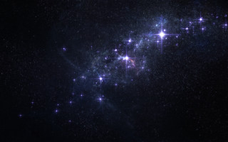 Stars night white center space - the night sky free wallpaper