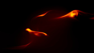 Red black volumetric fire embers - background free wallpaper for desktop