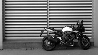 Motorcycle building metal wall door - a metal free wallpaper