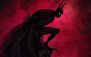 Demonic horned creature black cape - a demonic looking creature free wallpaper
