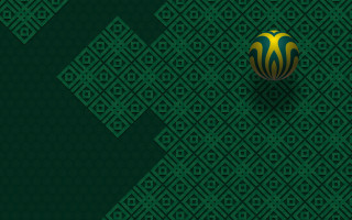 Green yellow ball pattern abstract - carol bove free wallpaper