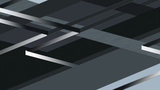 Abstract silver lines geometry el - isometric free wallpaper