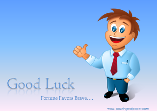 Cartoon man red tie good - front of him free wallpaper