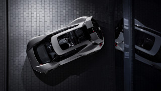 Car puzzle brick wall fence - ultra free wallpaper