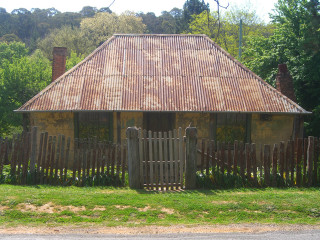 Small house rusty roof fence - elizabeth durack free wallpaper