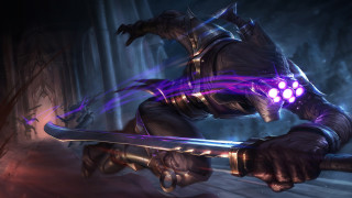 Dom qwek glowing sword armor - a purple light free wallpaper