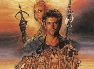 Movie poster man woman surrounded - neoprimitivism free wallpaper