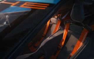 Car seat orange trim steering - panfuturism free wallpaper for desktop