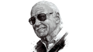 Old man sunglasses beard vector - a drawing of a man free wallpaper