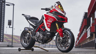 Red white motorcycle street building - building free wallpaper