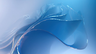 Blue background curved design 3d - blue background free wallpaper