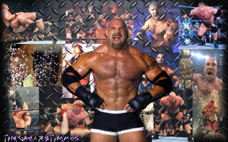 Wrestler posing blonde gloves openmouth - mitchell mohrhauser free wallpaper