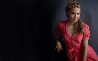 Pink dress blonde woman photorealistic - a pink dress free wallpaper