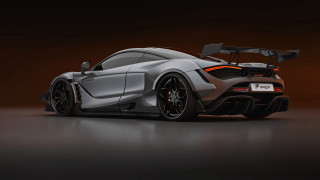 Silver sports car black brown - this image free wallpaper