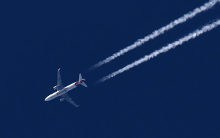 Plane smoke jets sky ei - sky free wallpaper