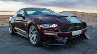 Maroon mustang parking lot cloudy - eddie mendoza free wallpaper