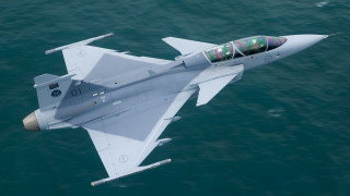 Fighter jet ocean missiles digital - its side free wallpaper