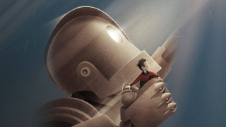 Cartoon robot head flashlight woman - aaron jasinski free wallpaper