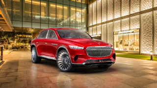Red car night city glass - constant permeke free wallpaper
