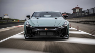 Blue sports car driving road 9 - a blue sports car free wallpaper for desktop