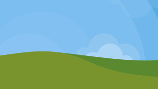 Green field blue sky white - a green field free wallpaper