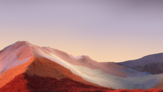 Mountain red white sky clouds - mountain in the background free wallpaper