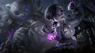 Cartoon character purple object creepy - art free wallpaper