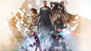 Superheroes lightning energy glowing sword - a group of superheros free wallpaper