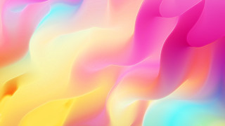 Colorful wavy background yellow pink - background free wallpaper for desktop