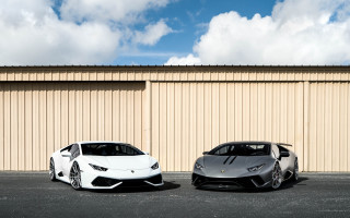 White sports cars tan wall - matte finish free wallpaper