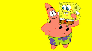 Cartoon character money box spongebob - his chest free wallpaper