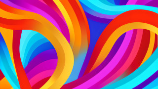 Colorful lines abstract swirly vibrant - vibrant color line free wallpaper