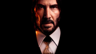 Bearded man tie dark room - a yellow light free wallpaper