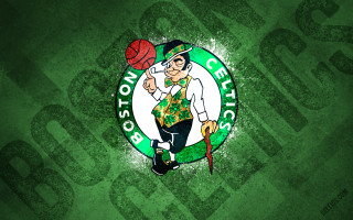 Boston basketball logo man holding - a basketball free wallpaper