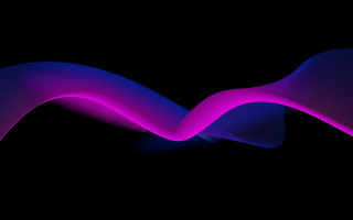 Purple wave black background generative - bridget riley free wallpaper